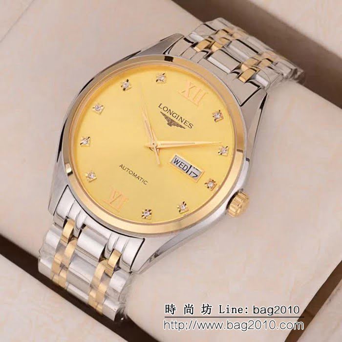 LONGINES浪琴 全自動機械 精品男士腕表 WSS0752